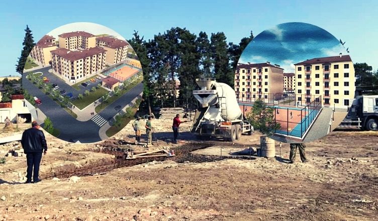 Մարտունիում մեկնարկել են բազմաբնակարան նոր թաղամասի շինաշխատանքները